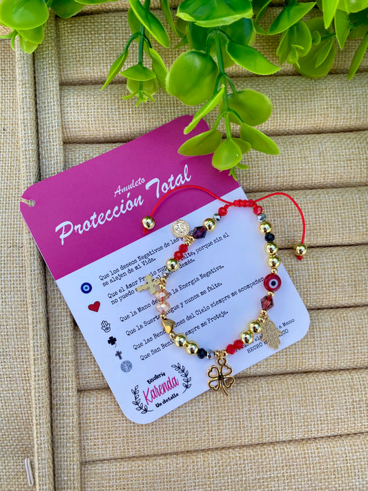 KD090753- Pulsera Protección Total con Multidijes