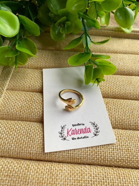 KD020049- Anillo ajustable de Manitas