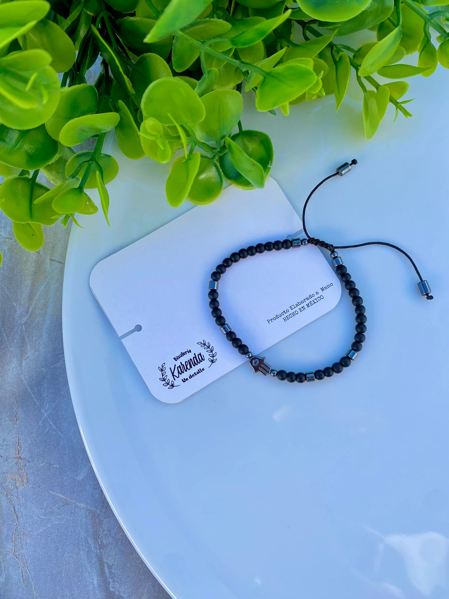 KD090772- Pulsera para Caballero de Mano de Fátima