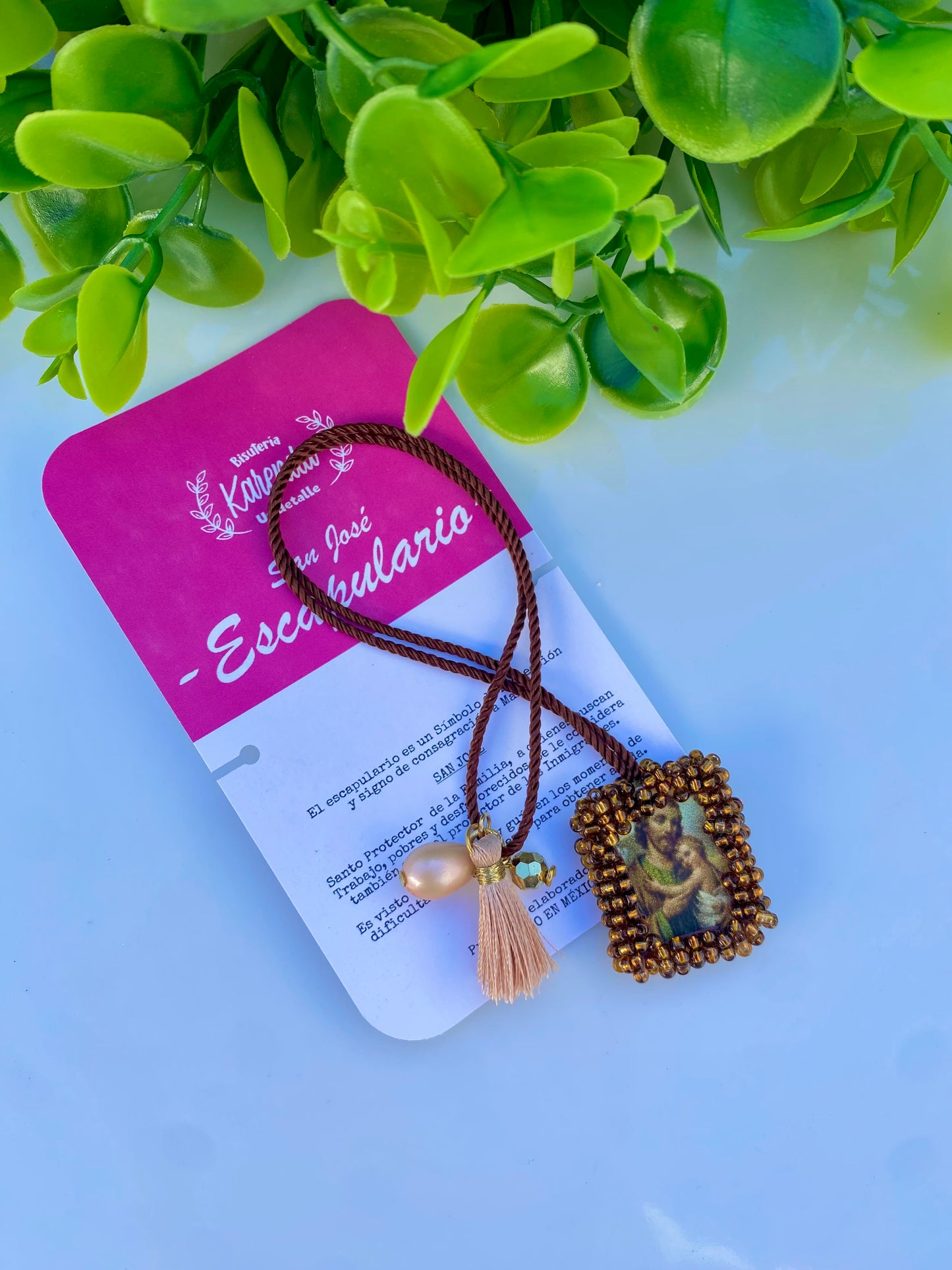 KD230087- Pulsera Escapulario de San José