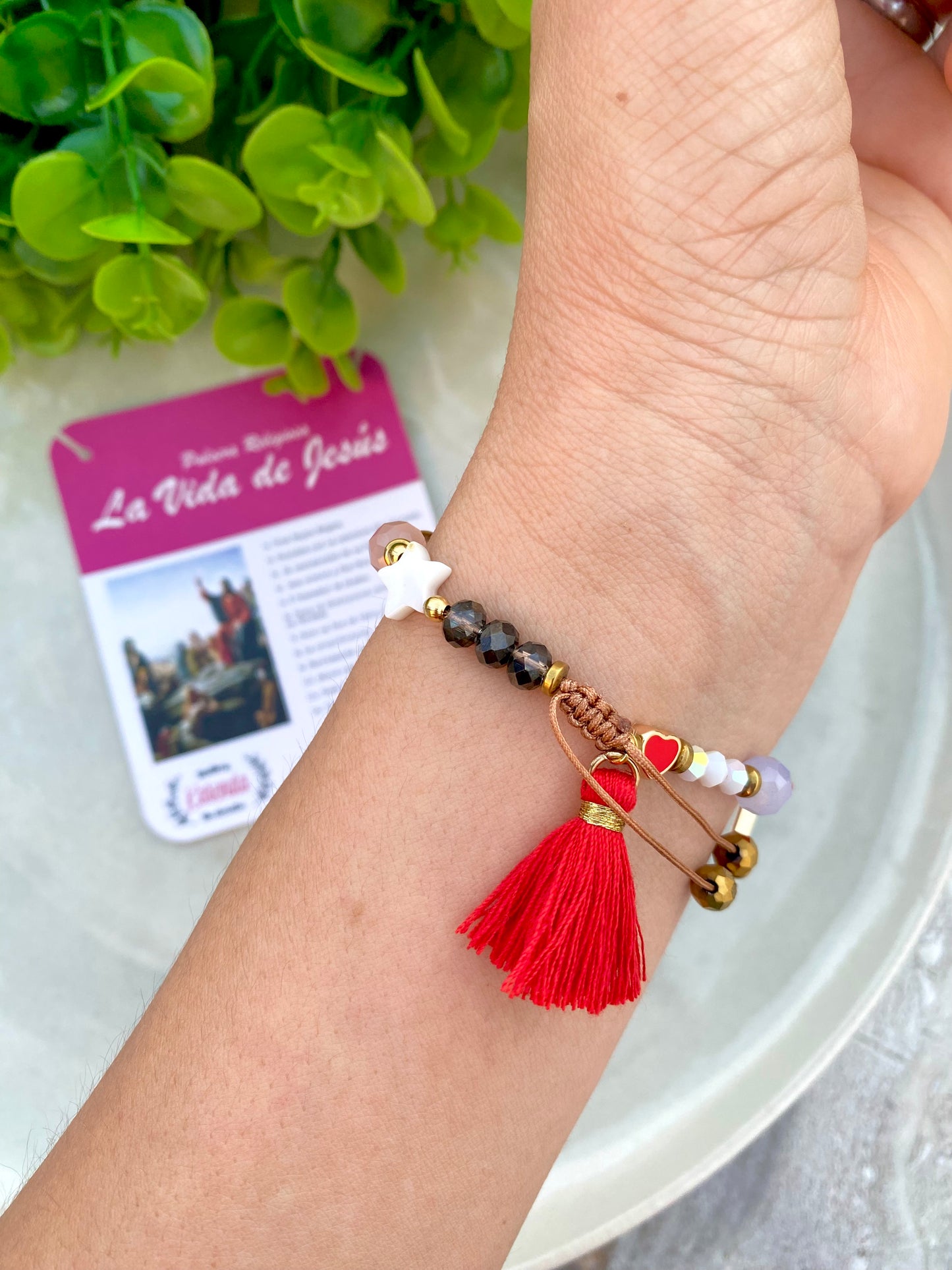 KD090807- Pulsera Religiosa la Vida de Jesús