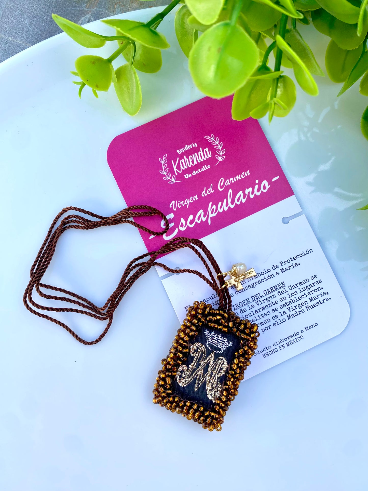 KD230103- Escapulario Virgen del Carmen