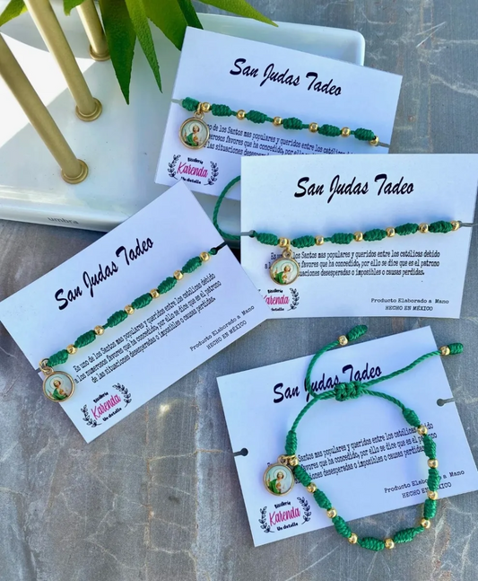KD090532-Pulsera Decenario San Judas Tadeo