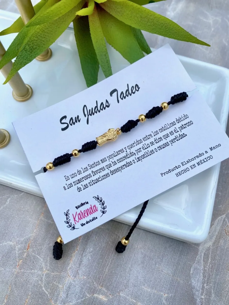 KD090532B- Pulsera Decenario San Judas Tadeo