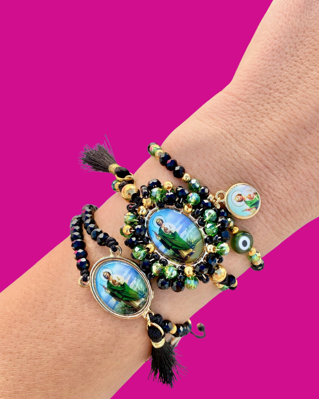 Accesorios con San Judas Tadeo