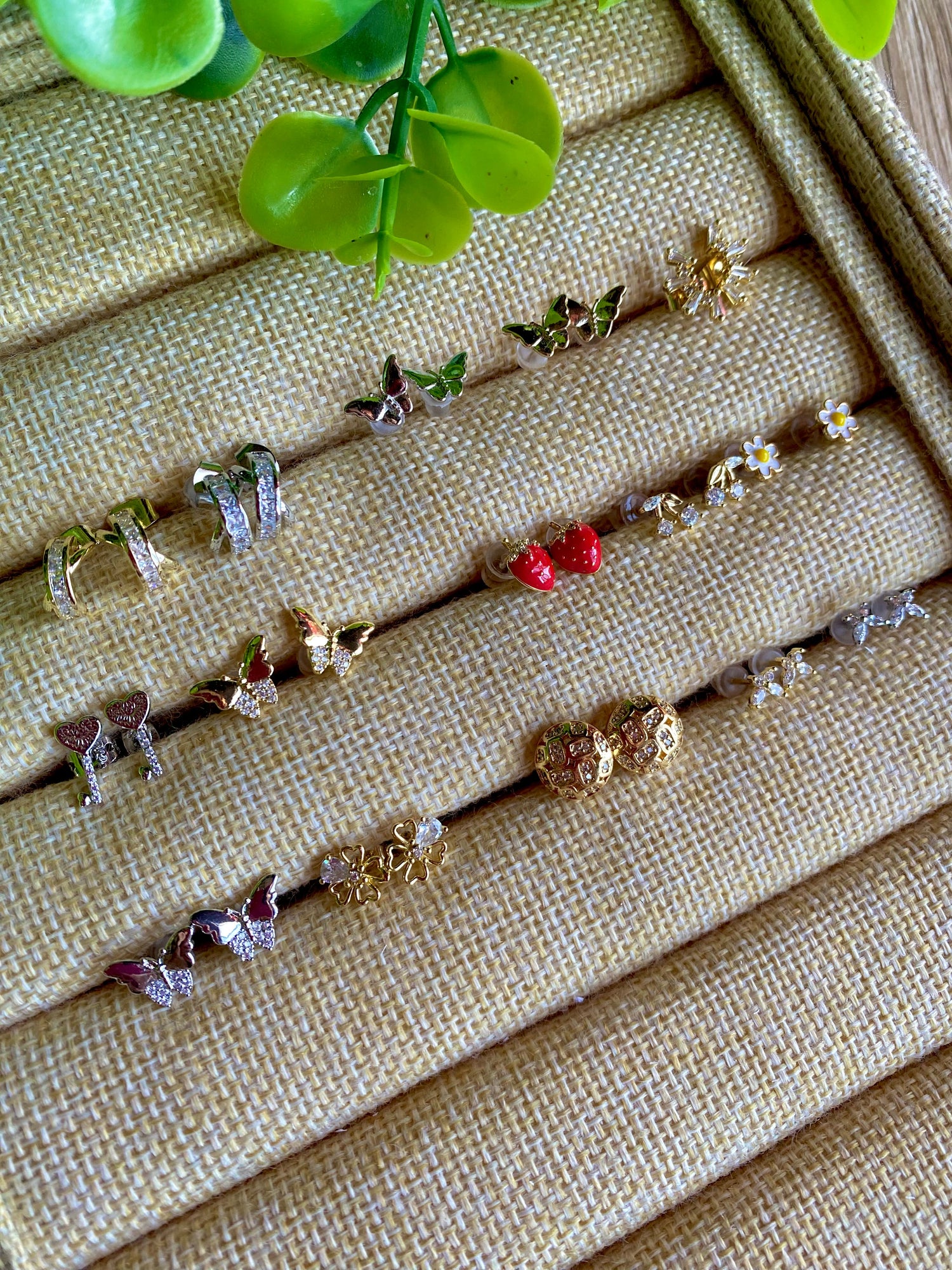 Aretes Broquel