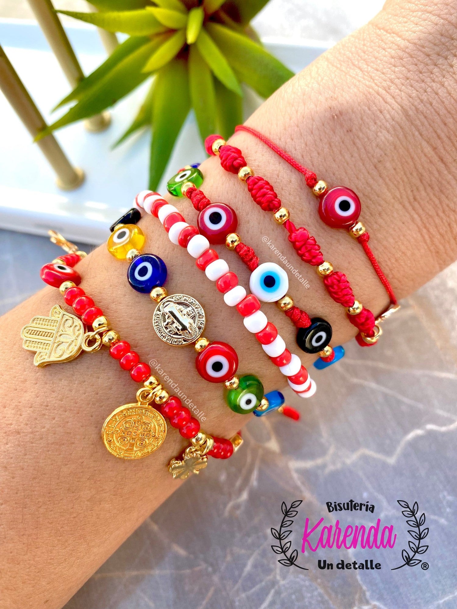 Pulseras  Rojas de Protección