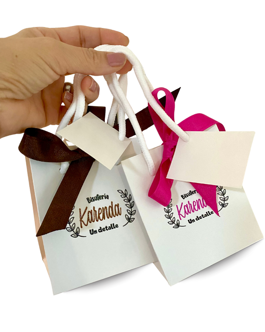 KD170040- Bolsa de Regalo con Listón Moño