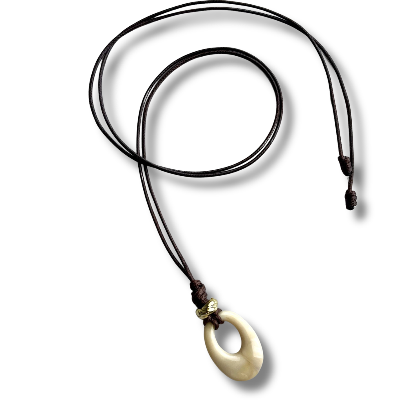 KD050846- Collar Largo/Corto  de Cordón