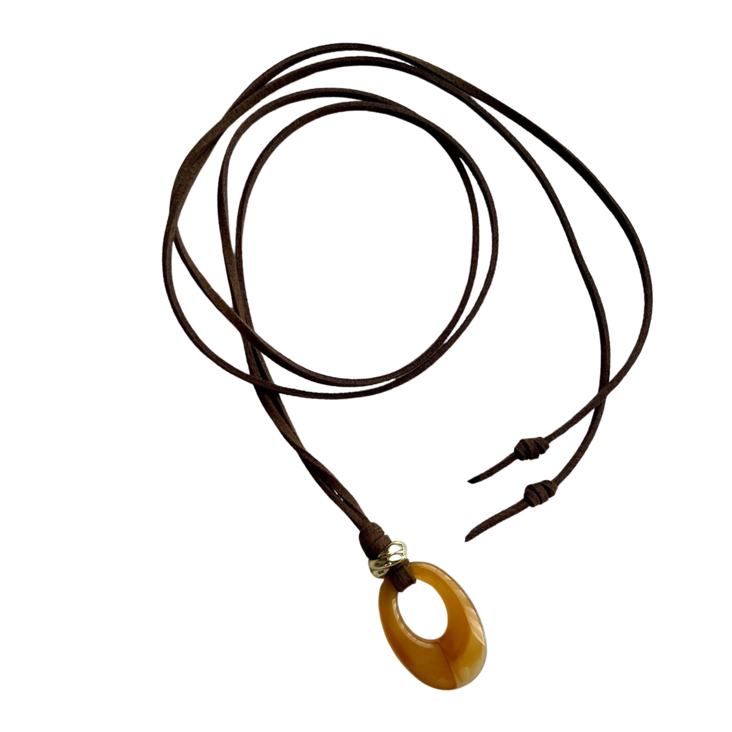 KD050846- Collar Largo/Corto  de Cordón