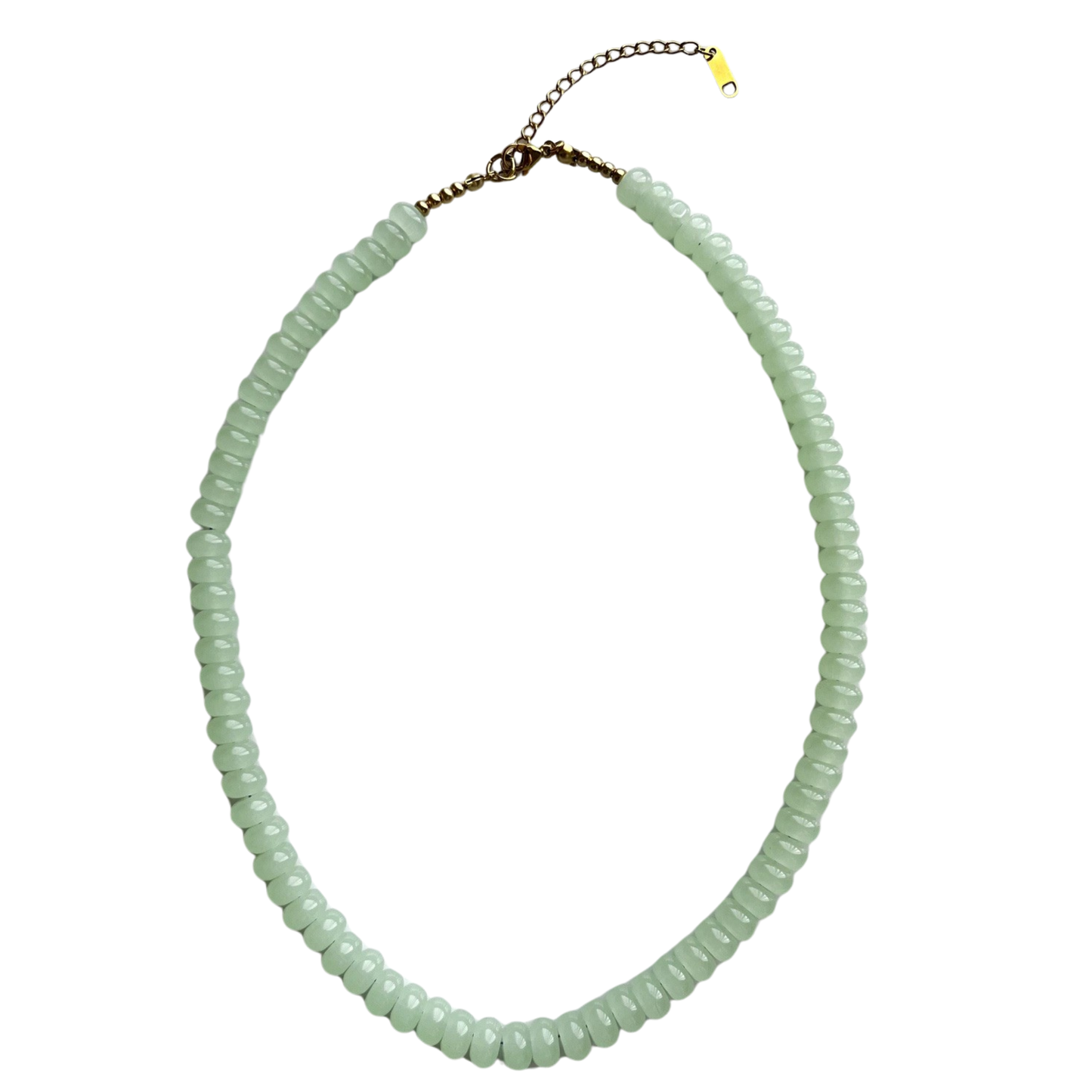 KD050847- Collar Corto con Cuentas Donitas