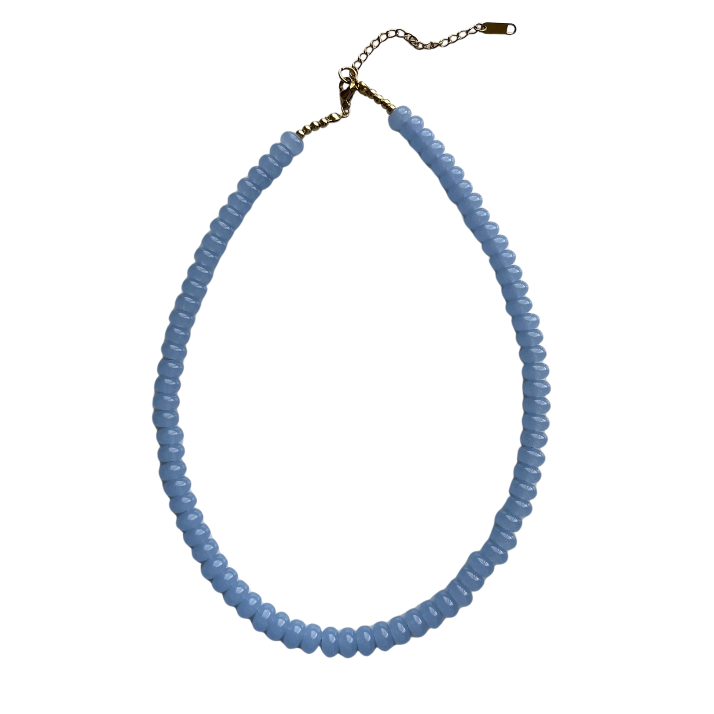 KD050847- Collar Corto con Cuentas Donitas