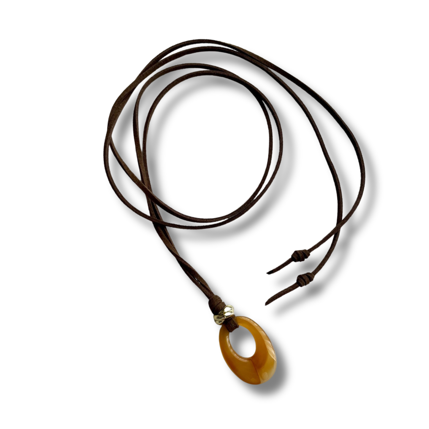 KD050846- Collar Largo/Corto  de Cordón