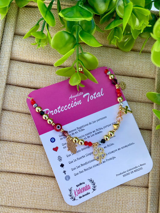 KD090753- Pulsera Protección Total con Multidijes