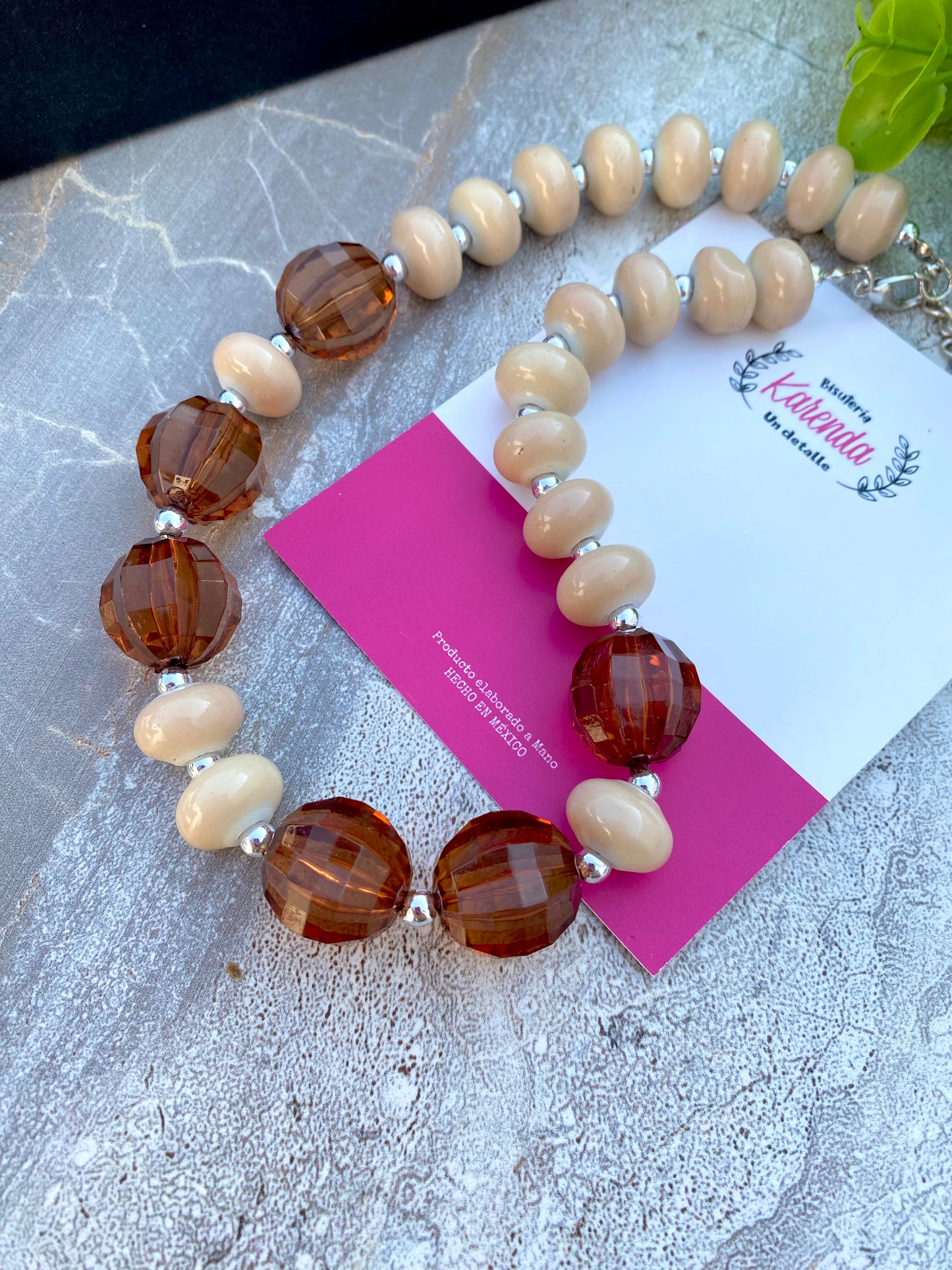 KD050788- Collar corto Maxi Cerámica