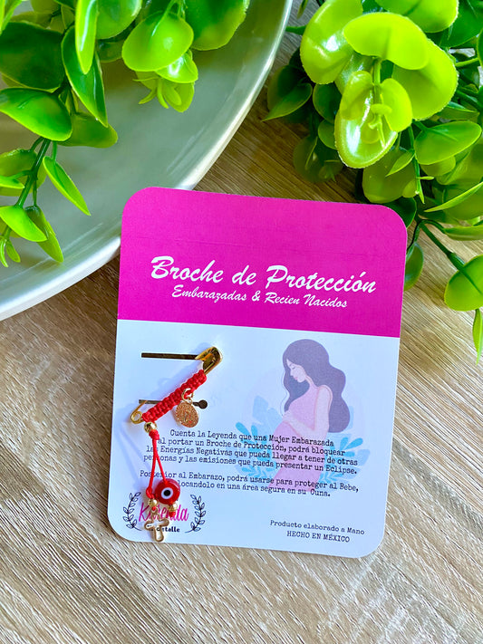 KD210010- Broche de Protección Chico con San Benito