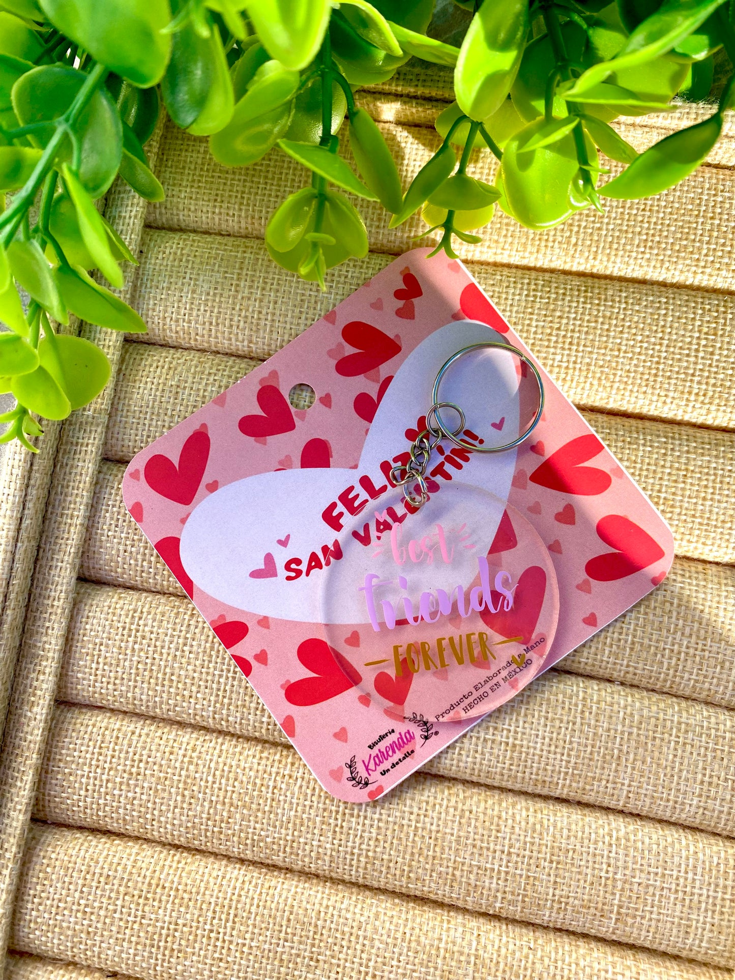 KD080012- Llaveros de Acrílico con Mensaje