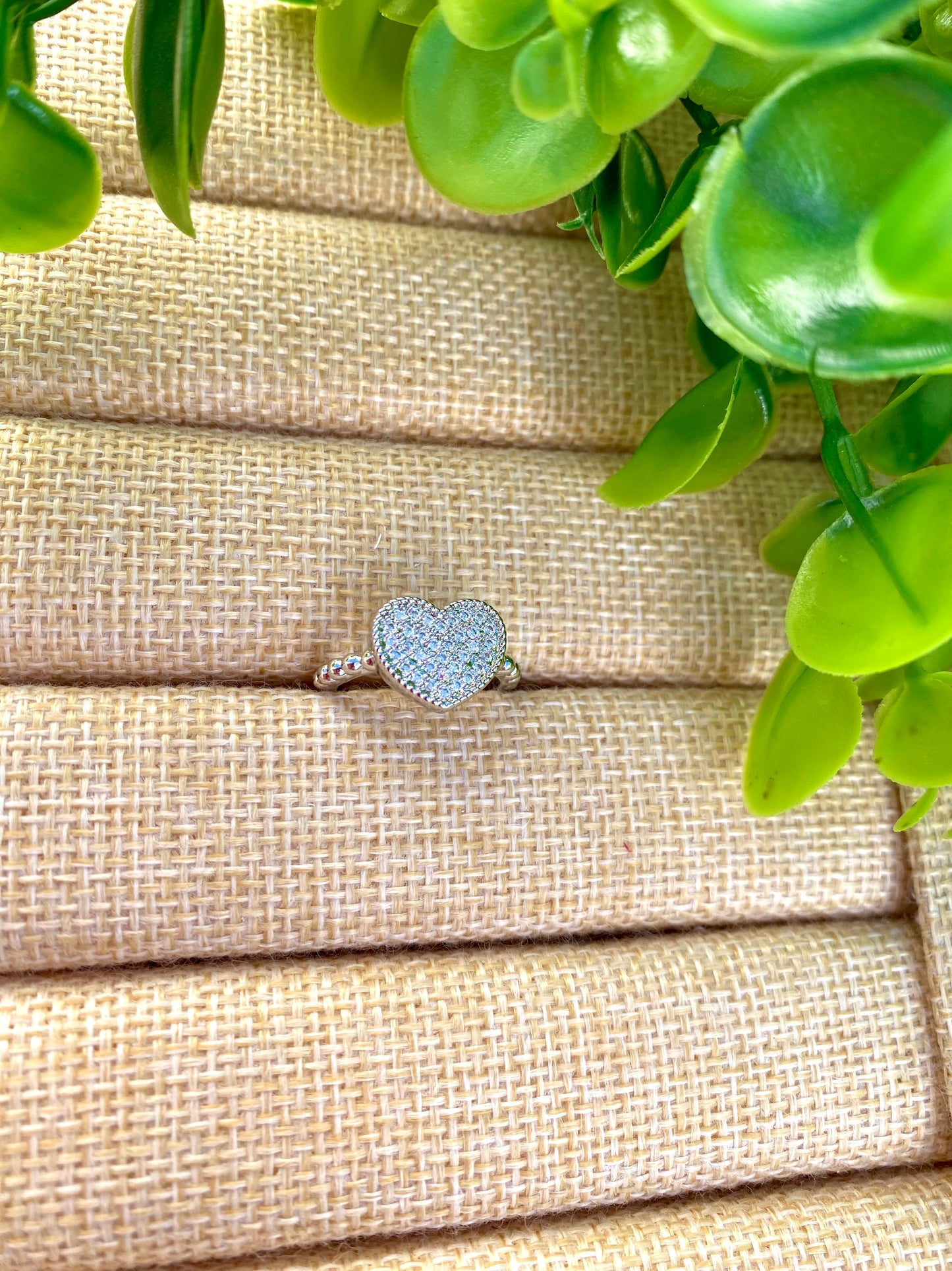 KD020131- Anillo Ajustable Corazón