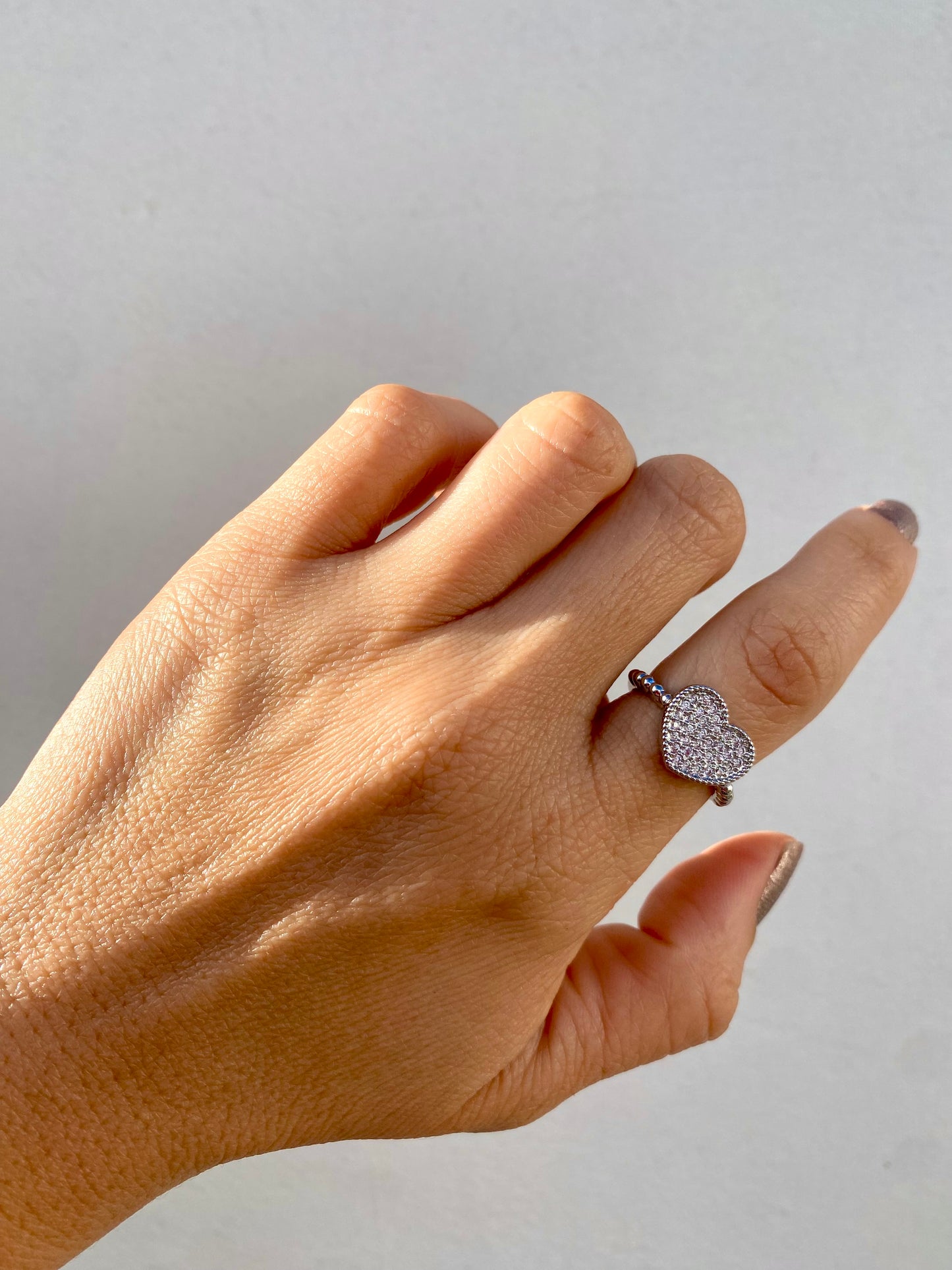 KD020131- Anillo Ajustable Corazón