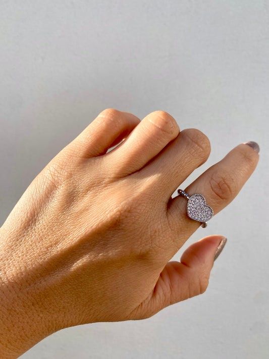 KD020131- Anillo Ajustable Corazón