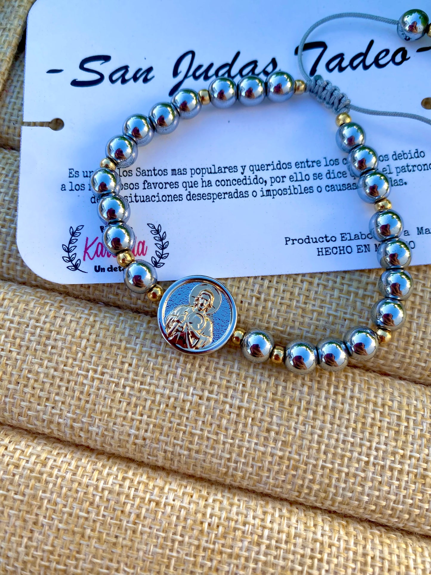 KD090805- Pulsera de San Judas Tadeo