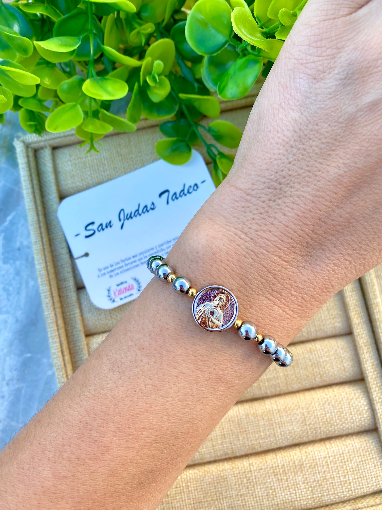 KD090805- Pulsera de San Judas Tadeo