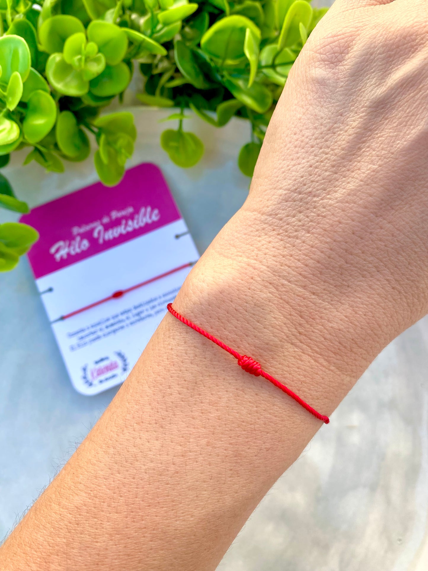 KD090062- Pulseras de Pareja Hilo Invisible