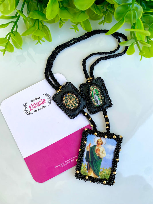 KD230098- Escapulario Trio Celestial Grande