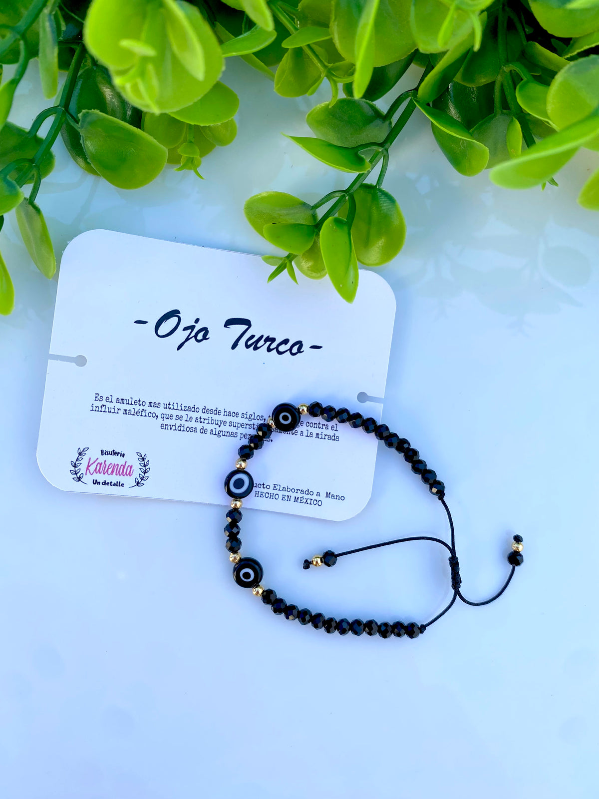 KD0908489- Pulsera de Ojos Turcos con detalles de Cristal