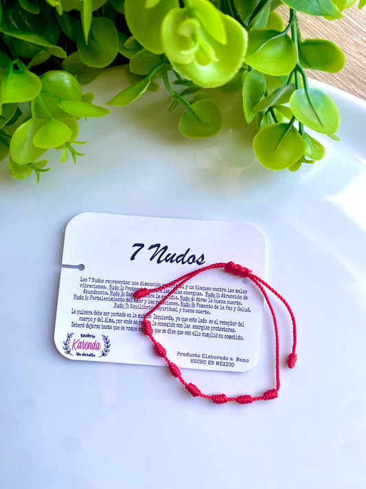 KD090041-Pulsera de Protección  7 Nudos