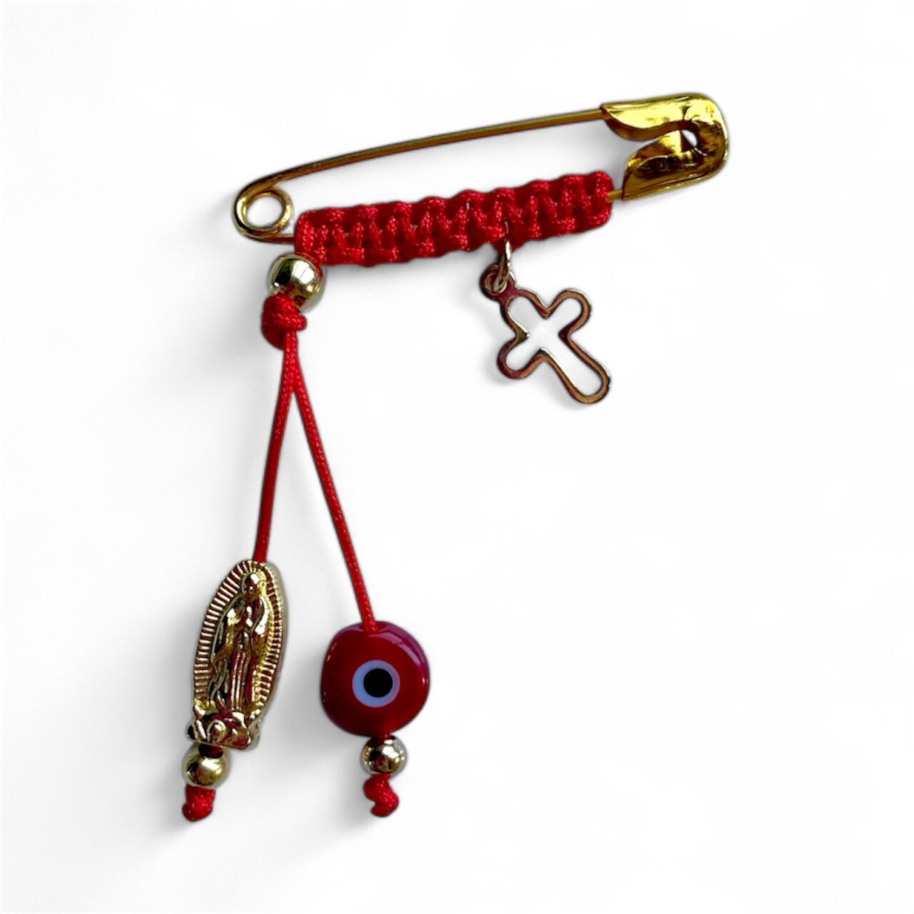 KD210017- Broche de Protección Chico con Virgen de Guadalupe