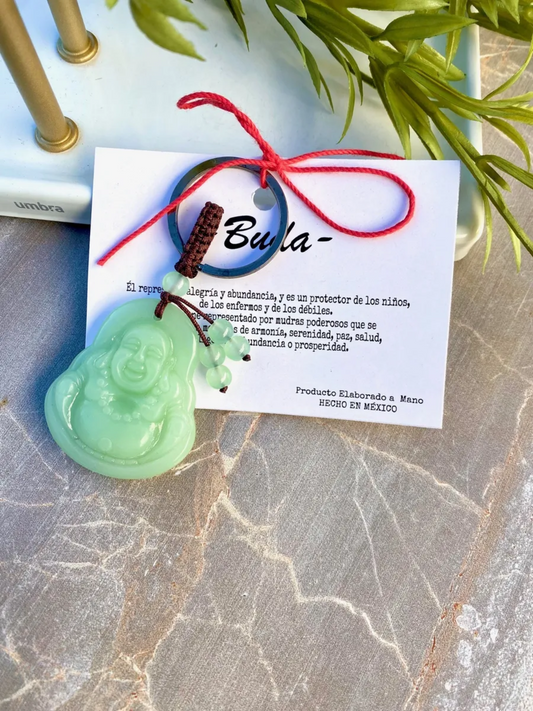 KD080007- Llavero Buda de Cristal