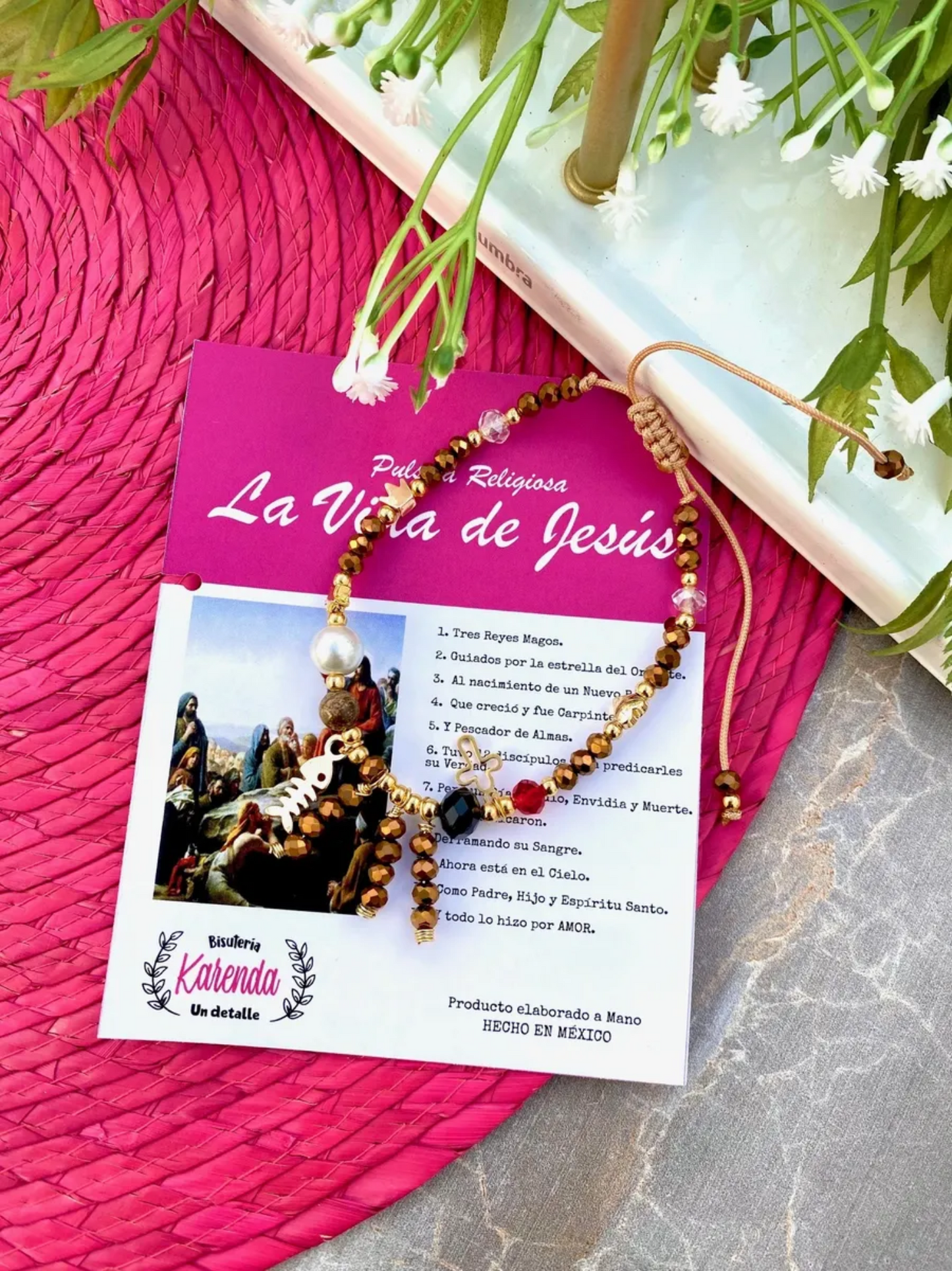 KD090153-Pulsera la Vida de Jesús