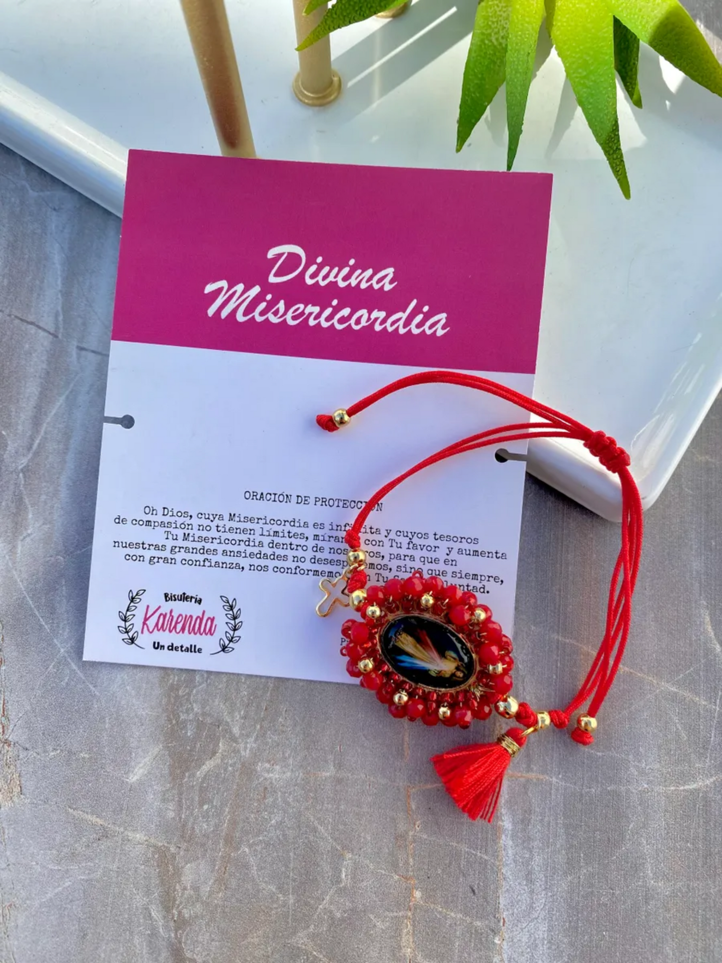 KD230066- Pulsera Medalla de la Divina Providencia
