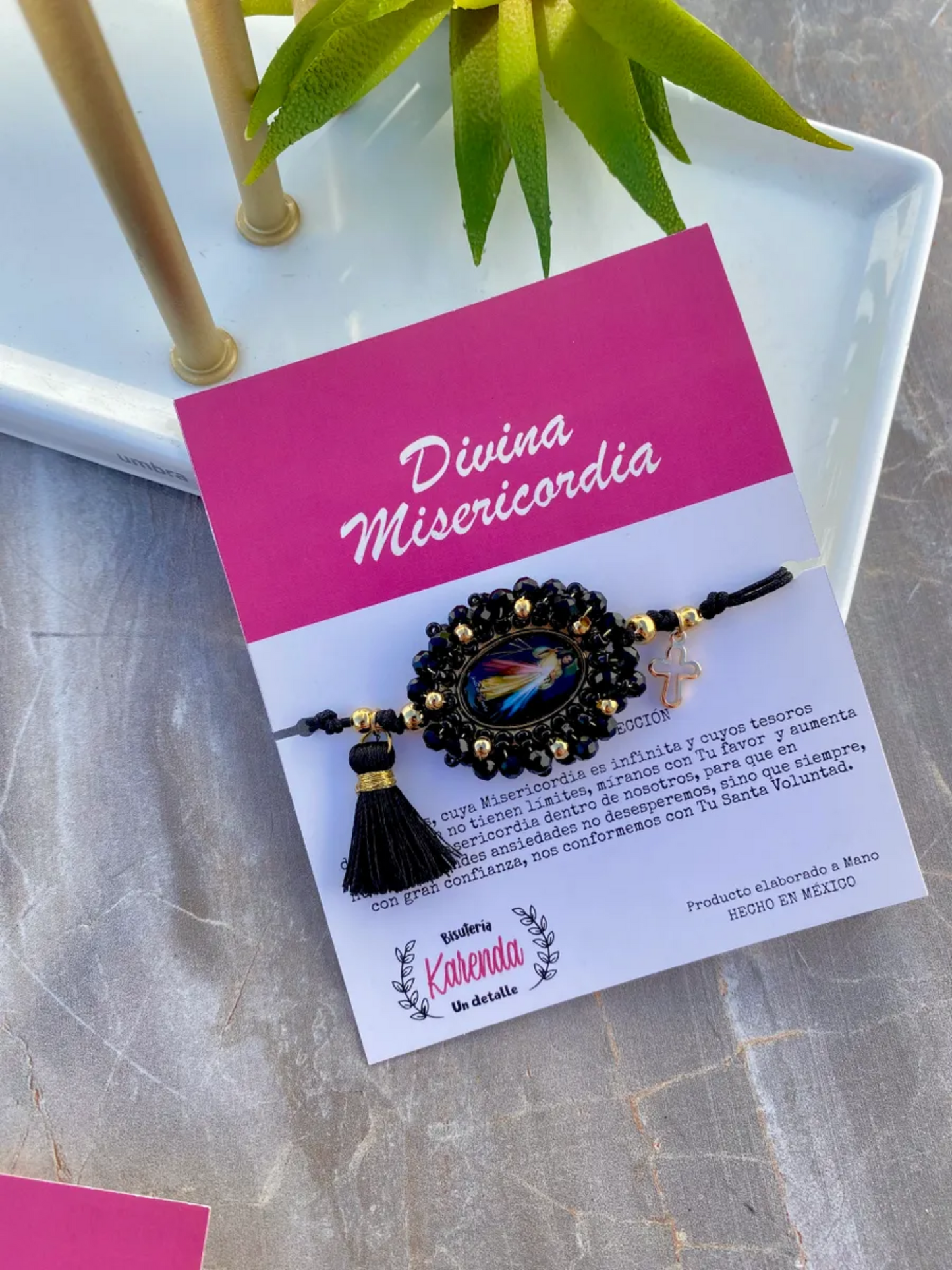 KD230066- Pulsera Medalla de la Divina Providencia