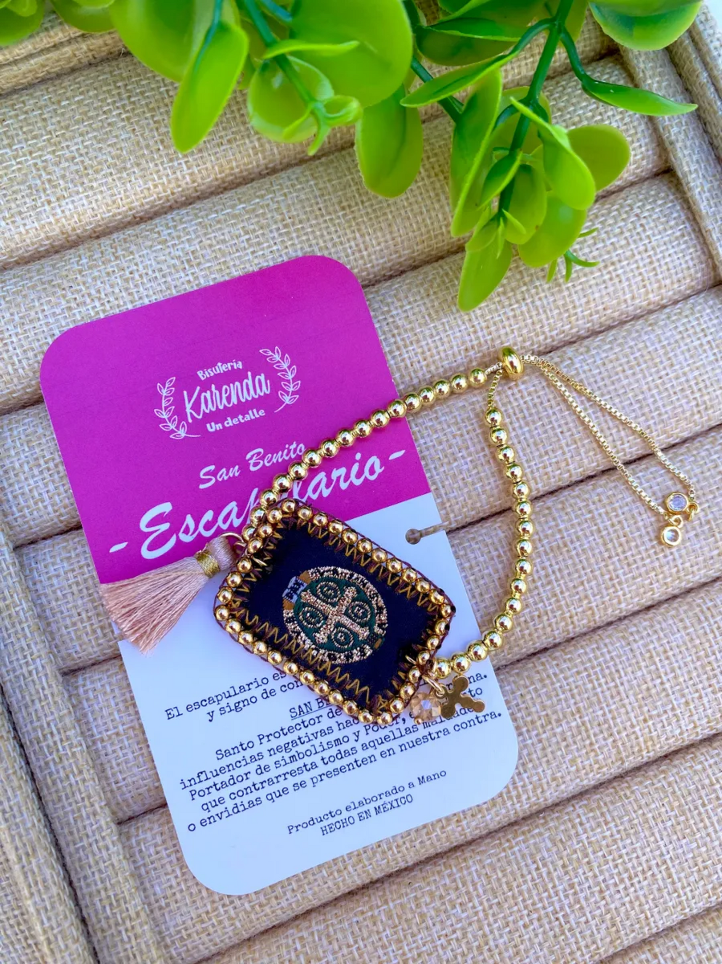 KD230069- Pulsera Escapulario de Santo