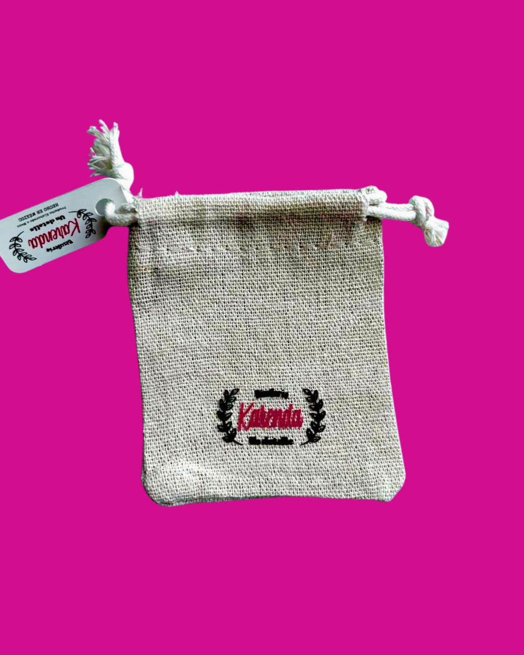 KD170038B- Bolsita de Manta para resguardo de Accesorios
