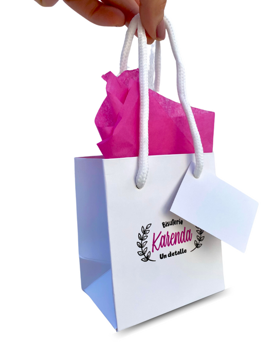 KD170040- Bolsa de Regalo con Papel de China